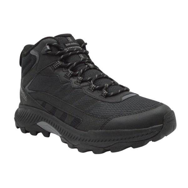 Botas Gombre Zapatillas Merrell Alpine Mid Para Hombre Negras