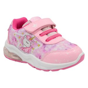 ZAPATILLA FOOTY LINEA PLUS STAR UNICORN ROSA