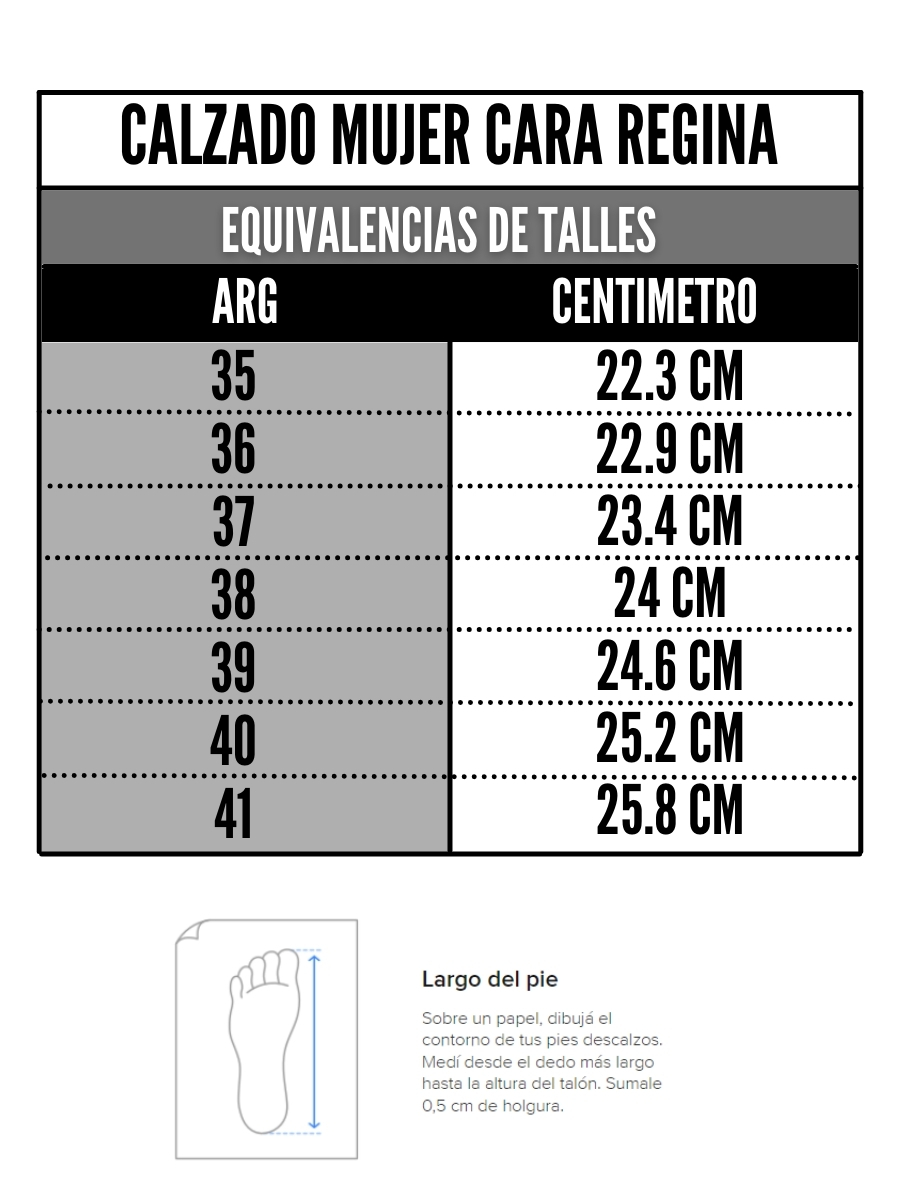 Tabla de talles