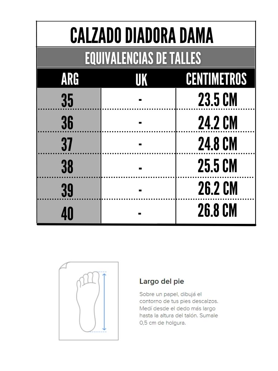 Tabla de talles