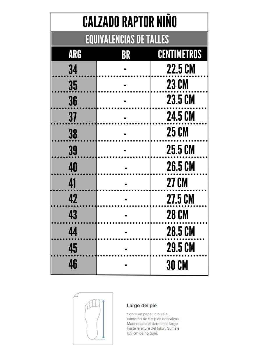 Tabla de talles
