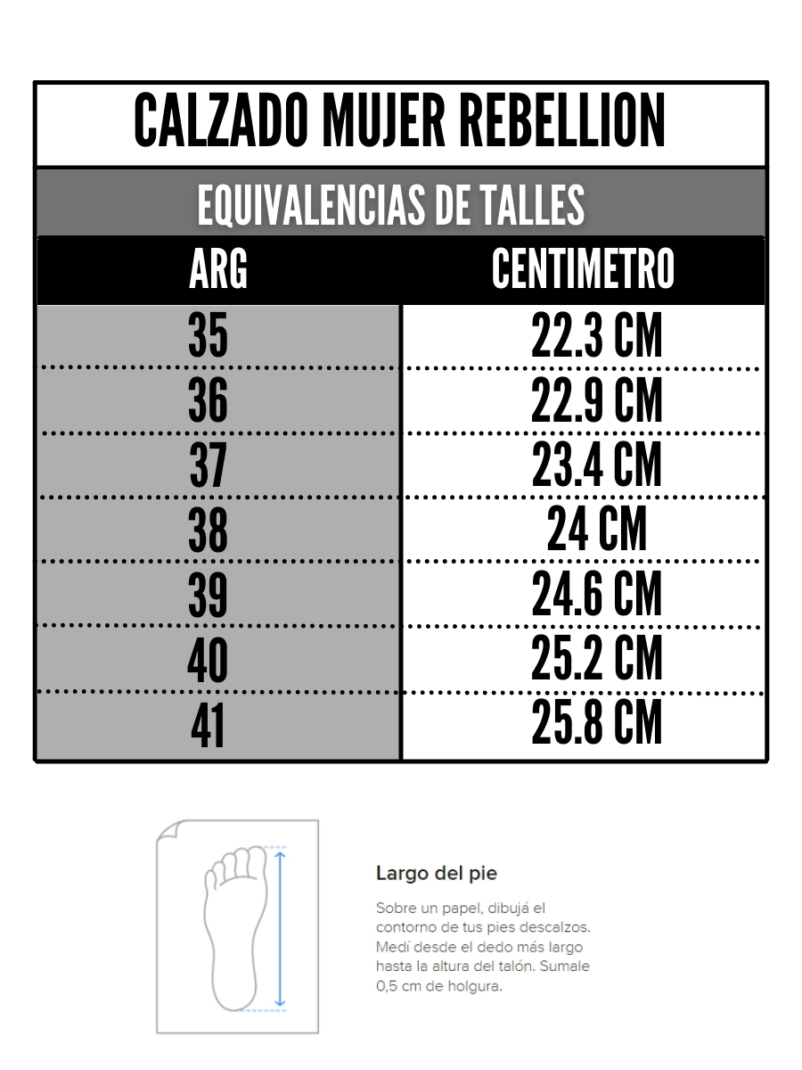 Tabla de talles